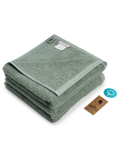 ARTG | Fashion Hand Towel - old green, 50 x 100 cm