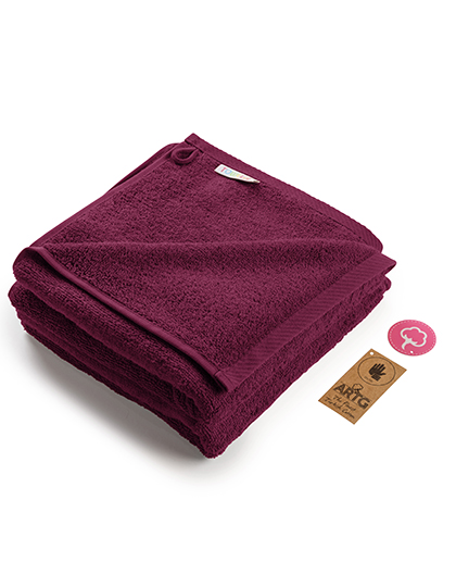 ARTG | Fashion Hand Towel - burgundy, 50 x 100 cm