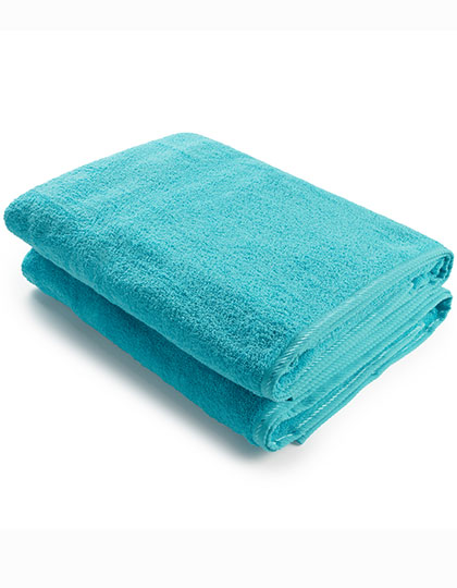 ARTG | Bath Towel - aqua blue, 70 x 140 cm