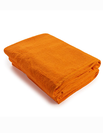 ARTG | Bath Towel - bright orange, 70 x 140 cm