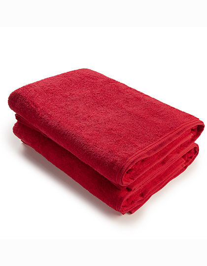 ARTG | Bath Towel - deep red, 70 x 140 cm