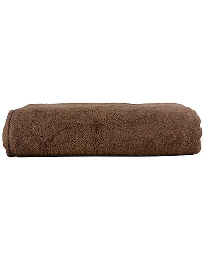 ARTG | Beach Towel - chocolate brown, 100 x 180 cm