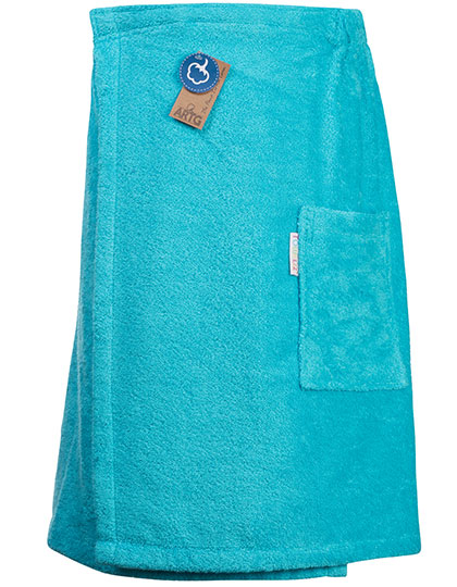 ARTG | Sauna Kilt Men - aqua blue, 65 x 150 cm