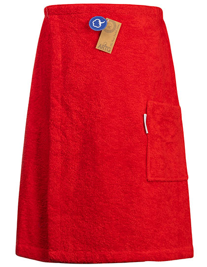 ARTG | Sauna Kilt Men - fire red, 65 x 150 cm