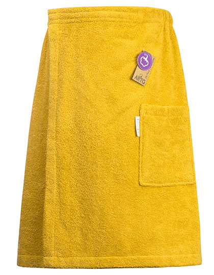 ARTG | Sauna Kilt Men - mustard, 65 x 150 cm
