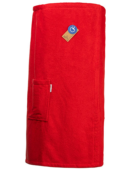 ARTG | Sauna Kilt Ladies - fire red, 85 x 150 cm