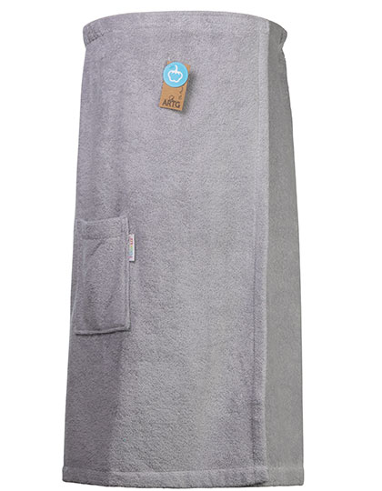 ARTG | Sauna Kilt Ladies - light grey, 85 x 150 cm