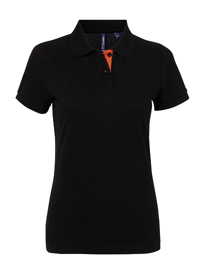 Asquith & Fox | Women´s Classic Fit Contrast Polo