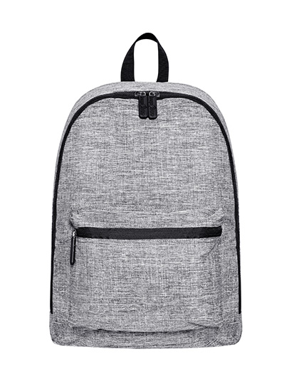 Bags2GO | Daypack - Manhattan - grey melange, 39 x 27 x 15,5 cm