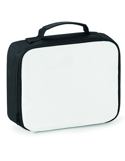 BagBase | Subli Lunch Cooler Bag - black, 24 x 20 x 7,5 cm