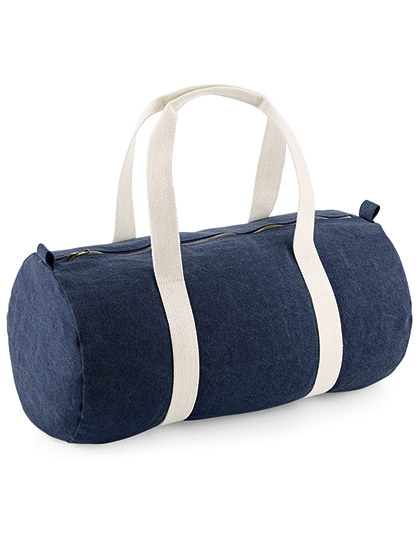 BagBase | Denim Barrel Bag