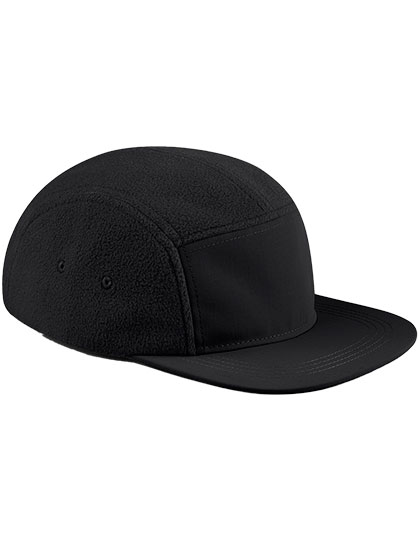 Beechfield | Fleece Outdoor Camper Cap - black, Univerzální