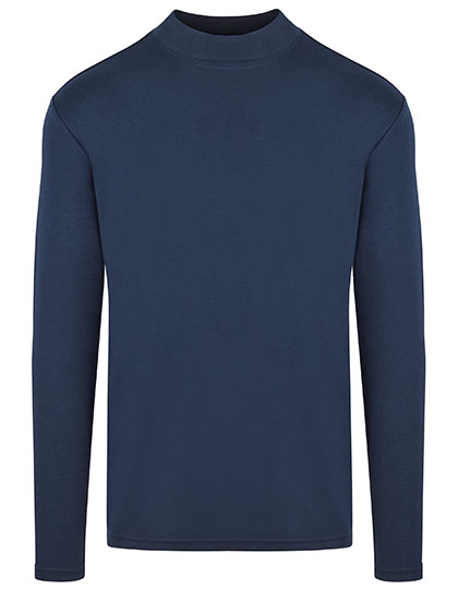 HRM | Men´s Premium Highneck LS Tees - navy,