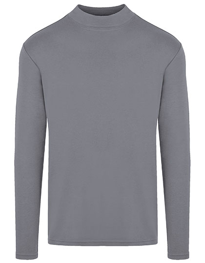 HRM | Men´s Premium Highneck LS Tees - stone,