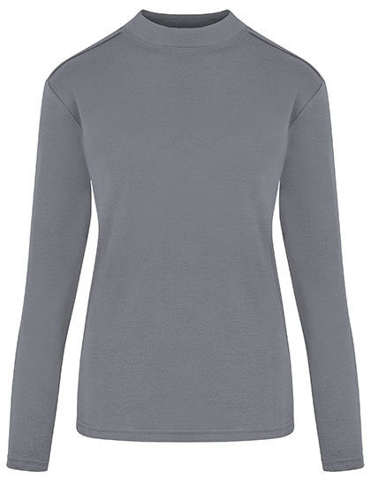 HRM | Women´s Premium Highneck LS Tees - stone,