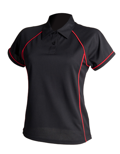 Finden+Hales | Ladies´ Piped Performance Polo