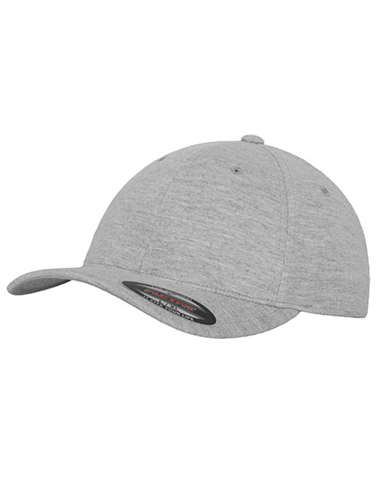 FLEXFIT | Flexfit Double Jersey Cap - heather grey,