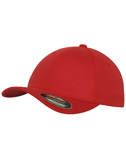 FLEXFIT | Flexfit Double Jersey Cap - red,