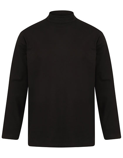 Henbury | Roll-Neck Long-Sleeve Top