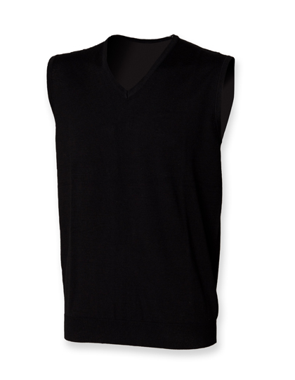 Henbury | Men´s Sleeveless V-Neck Jumper