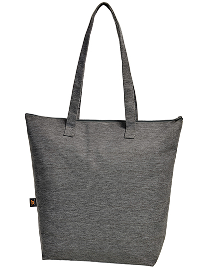 Halfar | Shopper Jersey - anthracite, 31 x 40 x 15 cm