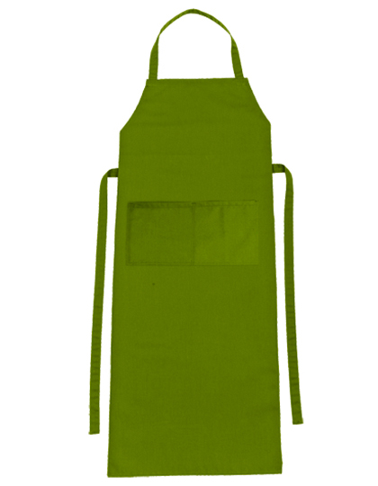 CG Workwear | Bib Apron Verona Classic Bag 90 x 75 cm - leaf, 90 x 75 cm