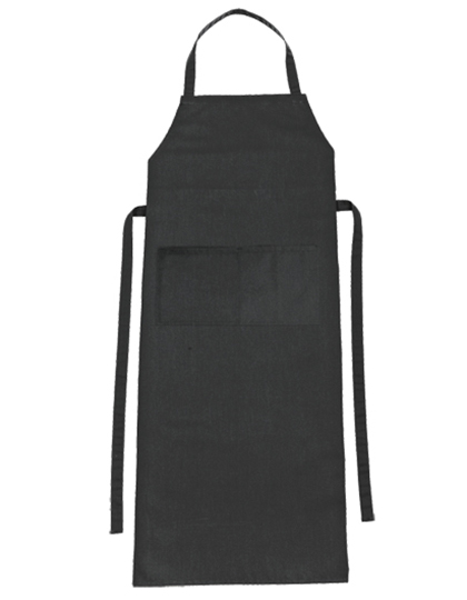 CG Workwear | Bib Apron Verona Classic Bag 90 x 75 cm - raven, 90 x 75 cm
