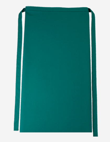 CG Workwear | Bistro Apron Roma 80 - bottle green, 80 x 100 cm