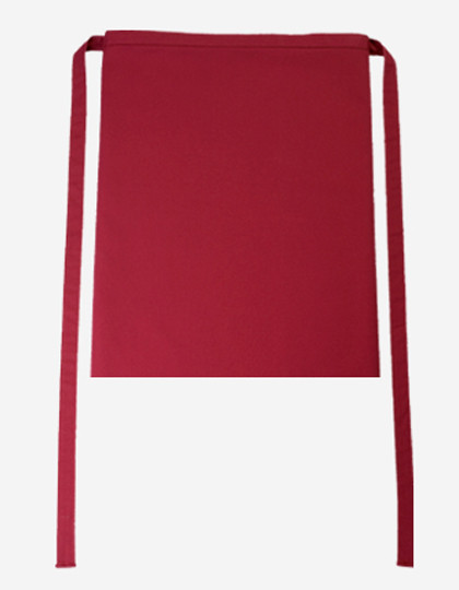 CG Workwear | Bistro Apron Roma 50 x 78 cm - cherry, 50 x 78 cm