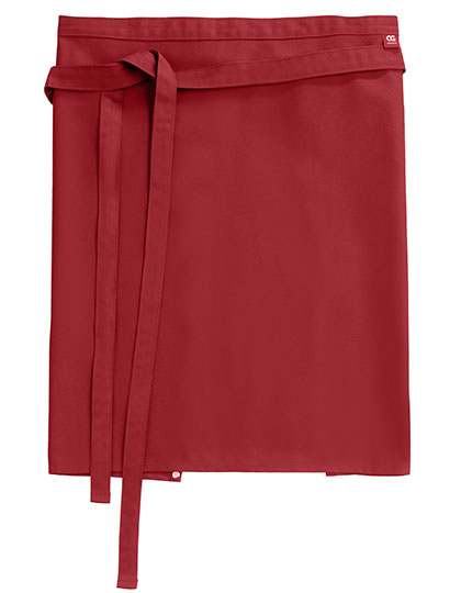 CG Workwear | Bistro Apron Roma 50 x 78 cm - regency red, 50 x 78 cm