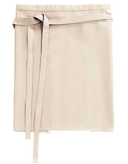 CG Workwear | Bistro Apron Roma 50 x 78 cm - sand, 50 x 78 cm