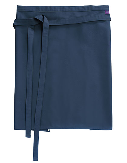 CG Workwear | Bistro Apron Roma 50 x 78 cm - dark blue, 50 x 78 cm