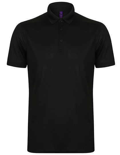 Henbury | Men´s Slim Fit Stretch Polo Shirt + Wicking Finish