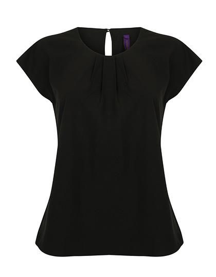 Henbury | Ladies´ Pleat Front KR Blouse