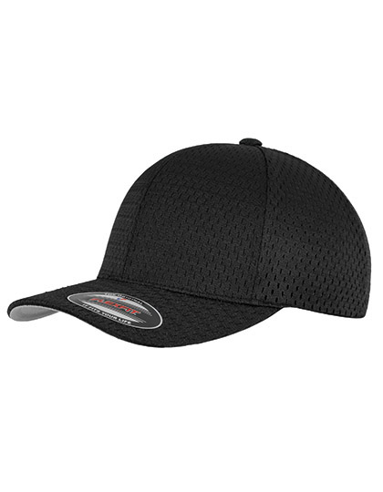 FLEXFIT | Flexfit Athletic Mesh Cap - black, Univerzální