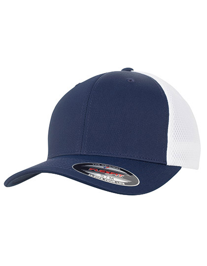 FLEXFIT | Flexfit Ultrafibre & Airmesh 2-Tone Cap - navy / white,