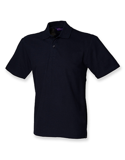 Henbury | Men´s Stretch Piqué Polo Shirt - navy,