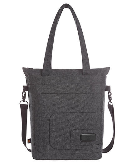 Halfar | Notebook Shopper Frame - black / grey, 30 x 42 x 13 cm