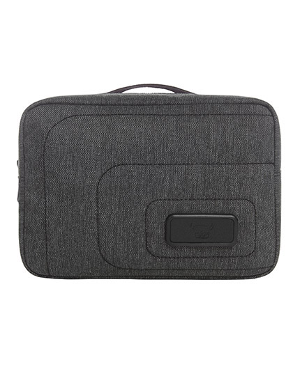Halfar | Zip Bag Frame - black / grey, 24 x 17 x 9 cm