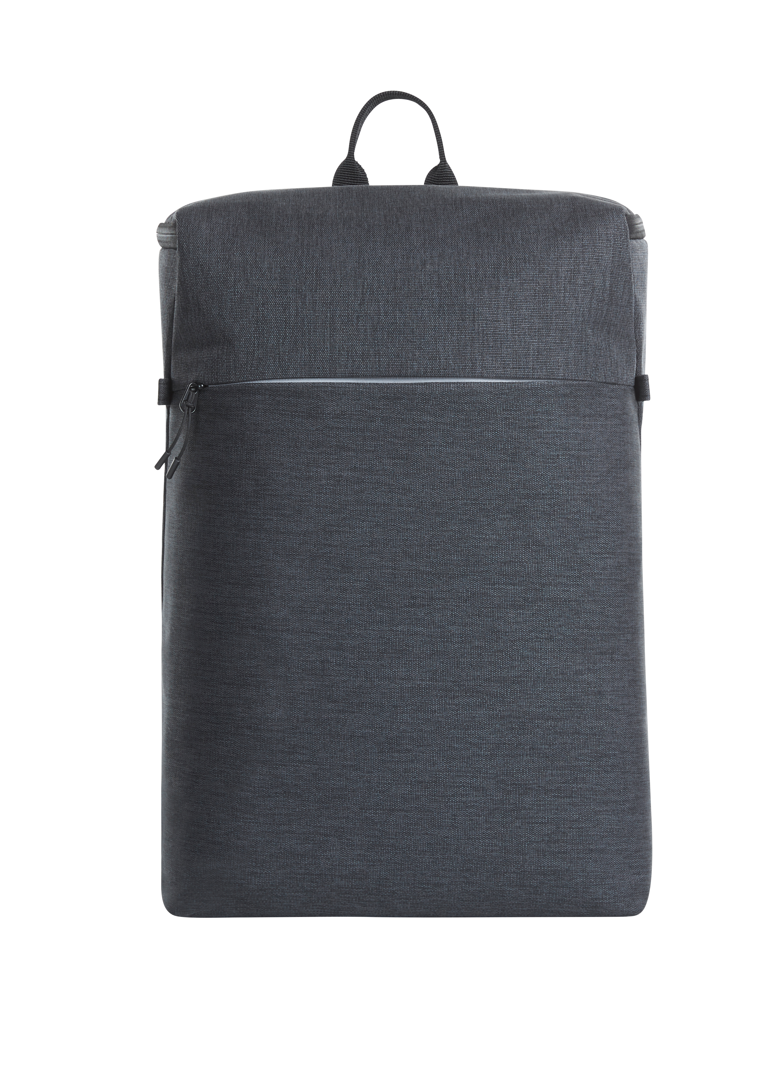 Halfar | Notebook Backpack Top - black / grey, 27 x 40 x 13 cm