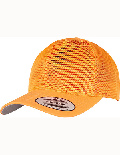 FLEXFIT | 360 Omnimesh Cap - neon orange, Univerzální