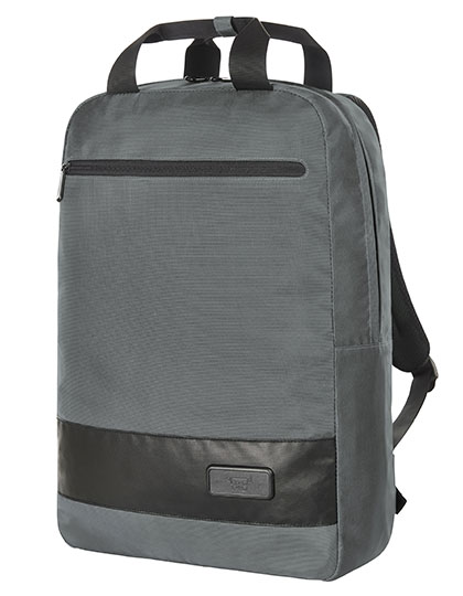 Halfar | Notebook Backpack Stage - anthracite, 32 x 43 x 14 cm