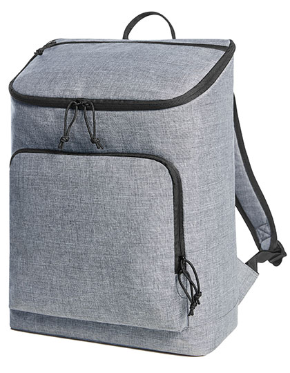 Halfar | Cooler Backpack Trend - grey, 30 x 42 x 15 cm