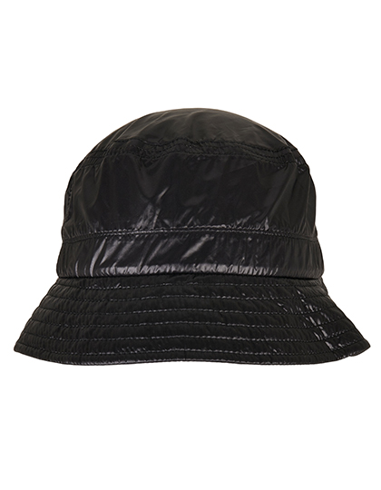 FLEXFIT | Light Nylon Bucket Hat - black, Univerzální