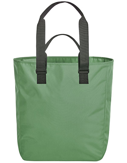 Halfar | Shopper Daily - green, 40 x 43 x 16 cm