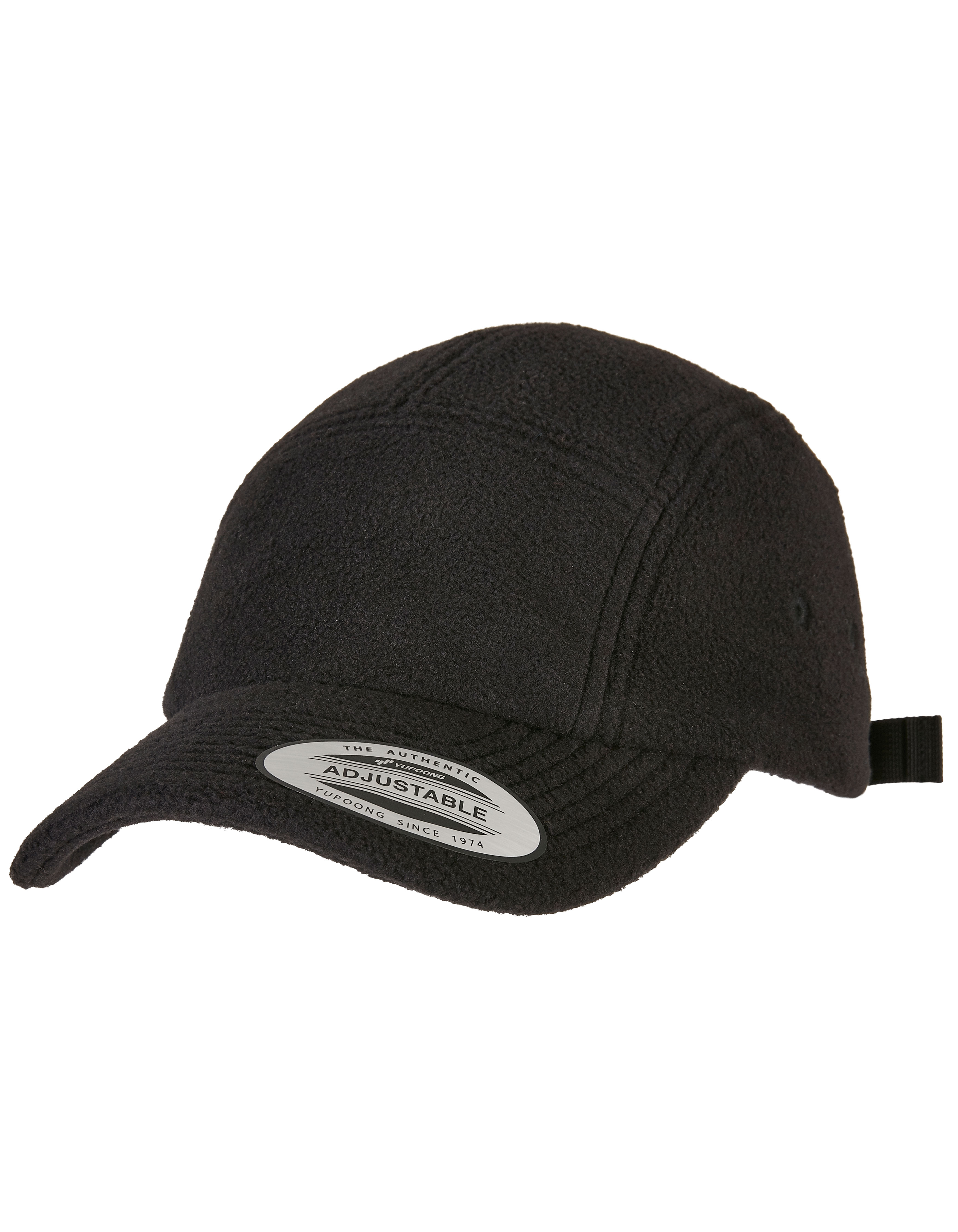 FLEXFIT | Polar Fleece Jockey Cap - black, Univerzální
