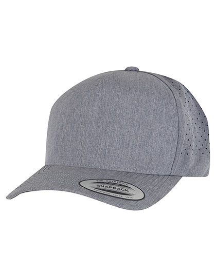 FLEXFIT | YP Classics 5 Panel Snapback - heather grey, Univerzální