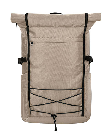 Halfar | Notebook Backpack Flex - beige, 29 x 48 x 13 cm