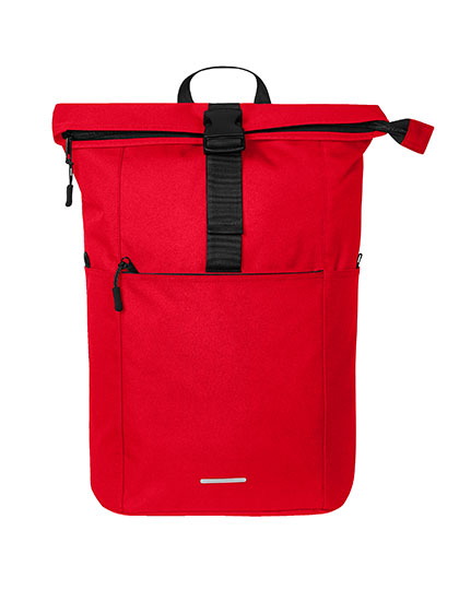Halfar | Backpack Basic - red, 29 x 44 x 14 cm