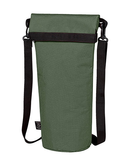 Halfar | Thermo Bag Bottle - olive, 17 x 38 x 11 cm